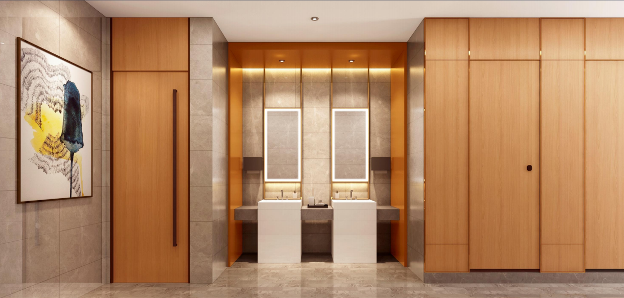 辦公室衛生間圖片