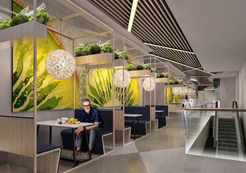 廣州曜一城環球美食體驗館軟裝設計