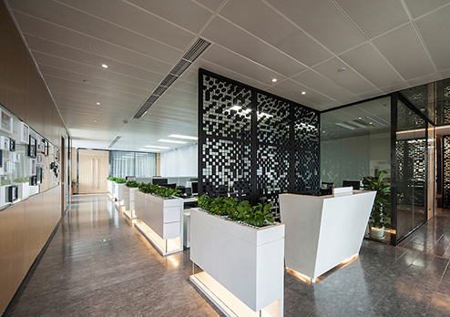 克蒙文化傳媒公司辦公室裝修設計